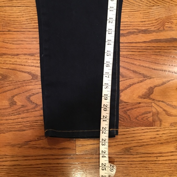 Michael Kors Dark Blue Cropped Jeans - Picture 9 of 11